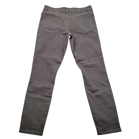 Under 5'10 Jeans NEW Men's 28X27 Dyed Charcoal Stretch Denim Slim Leg Mid Rise - Picture 3 of 10